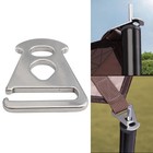 Wind Seil Schnur Spanner 2 Loch Camping Zelt Seil Einsteller Für