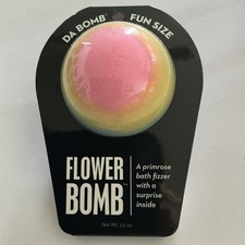Da Bomb Fun Size Flower Bomb Primrose Bath Bomb Fizzer With Surprise Inside