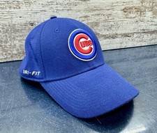 Chicago Cubs Nike Legacy91 Baseball Hat Fitted Cap Navy Blue Embroidered DRI-FIT