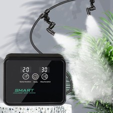 Automatic Reptile Humidifier with Timer, 360  Misting Nozzles for Terrariums  P