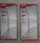 (2) Satco S3496 300W 118 mm R7S Base Double Ended J Type Bulbs NIP