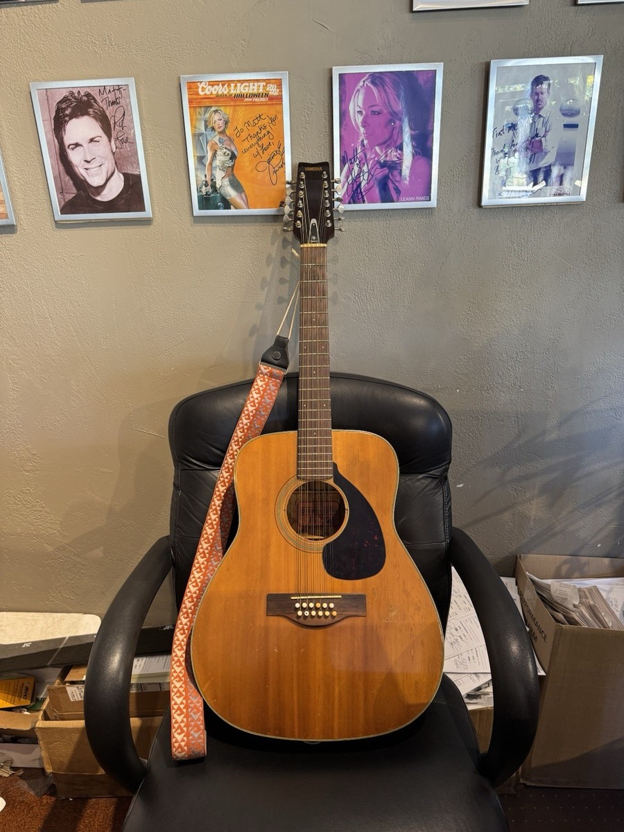 Vintage '70s Yamaha FG-230 12 String Acoustic Guitar RED