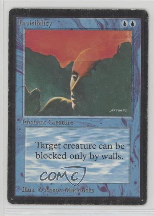 Invisibility Magic: Limited Edition Beta 1993