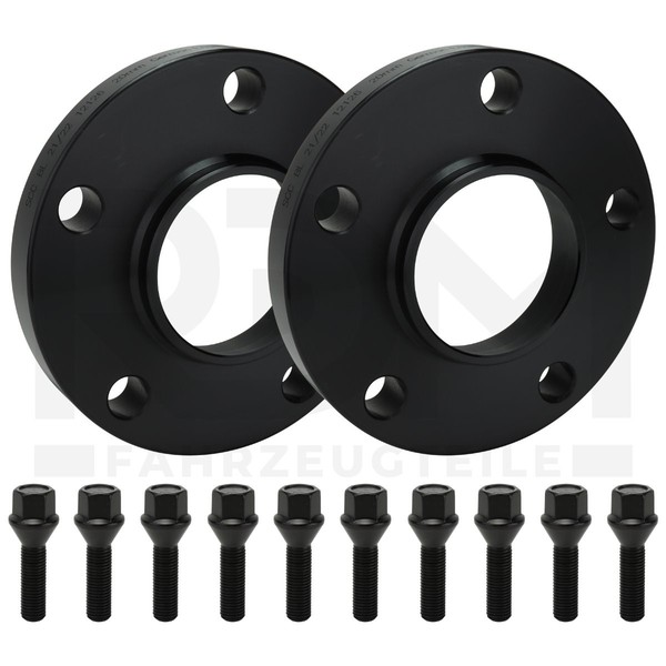 Distanzscheiben 2X20Mm BMW E36 E46 E90 E91 E60 E61 Spurverbreiterung Spurplatten-image