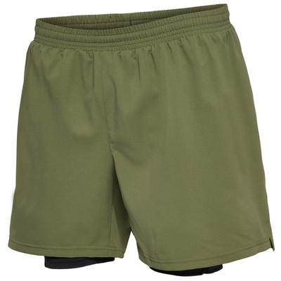 Newline Shorts NWL Dallas 2 in 1 Men Running Sport Short Pants green 510326 6264