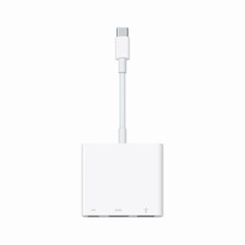 Apple Portable USB-C to HDMI USB-A USB-C Multiport Adapter White
