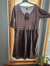 Gorgeous Brown Dress from Solola, Size UK 14, New with tags