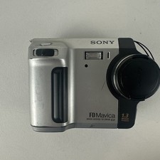 Sony Mavica MVC-FD87 Digital Camera w/Battery - No Charger Untested Camera Only