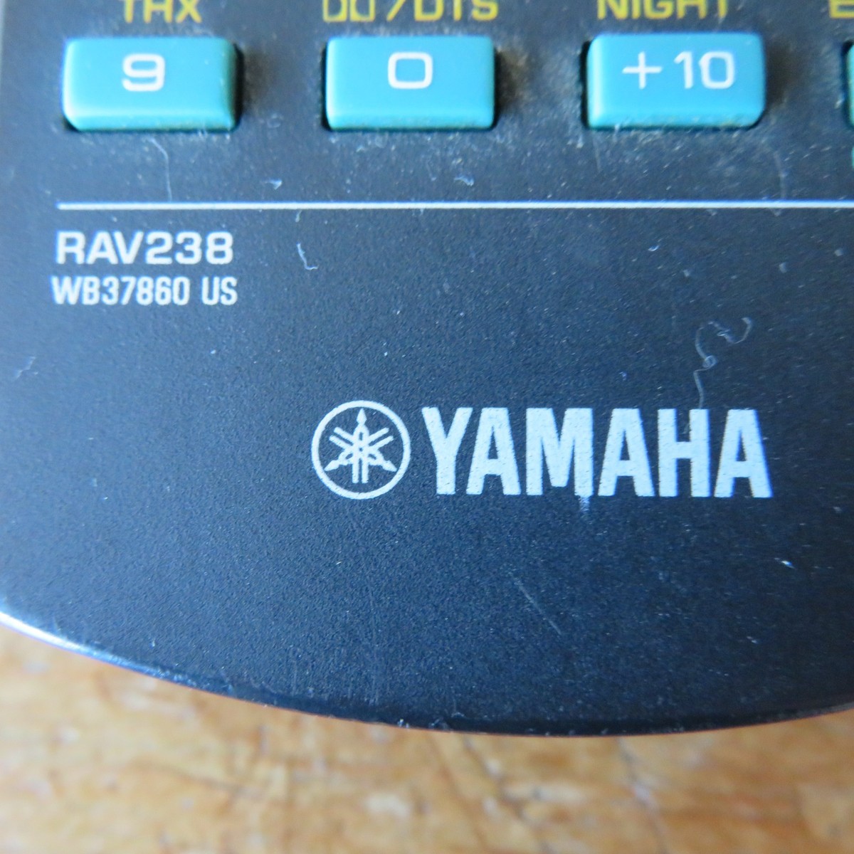 Genuine Yamaha Remote Control RAV238 WB37860 US for RX-V1400, HTR