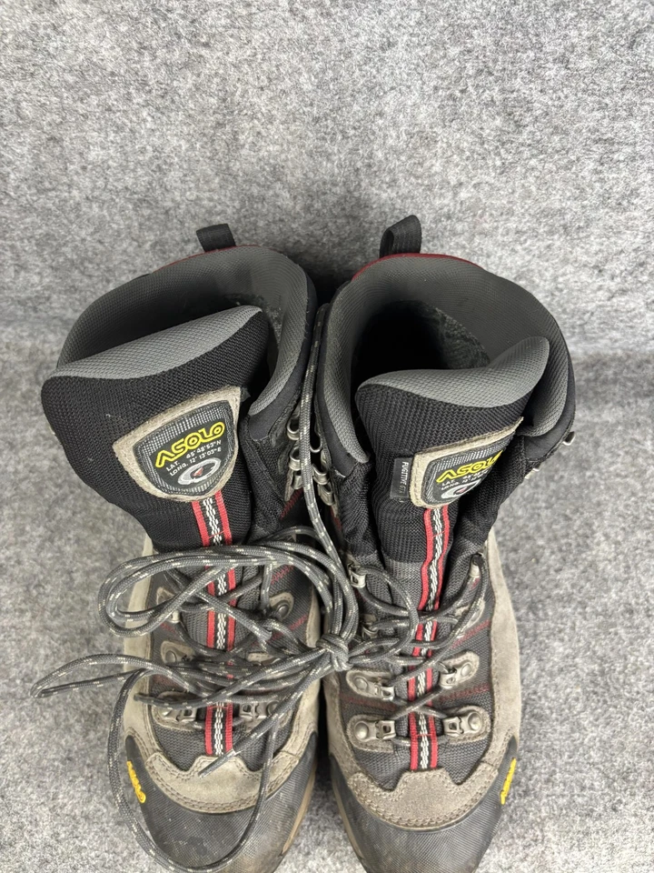 Botas de Senderismo Asolo Para Hombre Talla 11.5 Gris Negro GORE-TEX Gamuza Malla Impermeables Foto 3 de 4