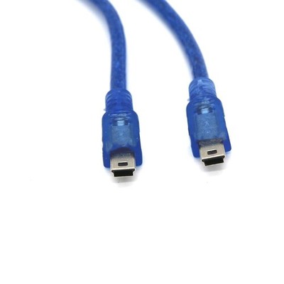 Efficient USB Dual-Head Cable for Car MP3 Navigation-Male to Male Data Transfer 