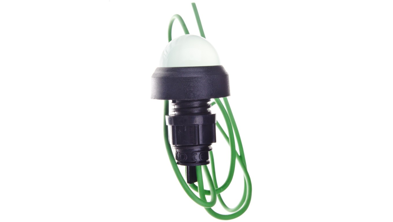 LED signal lamp 20mm green 230V AC ETISIG 004770816