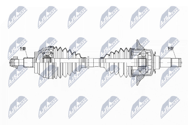 NTY Antriebswelle NPW-ME-068 FüR W166 Mercedes GLE GLS X166 Klasse C292 250 166-image