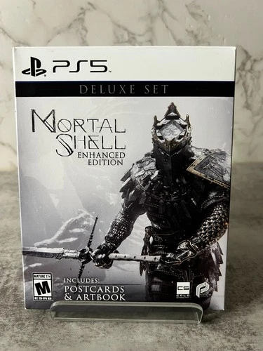 New ListingMortal Shell Enhanced Edition Deluxe PS5 Game Postcards Artbook CIB