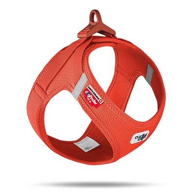 Curli Safety Dog Harness Size S Sun Orange Lightweight Comfort Fit