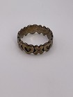 Retired James Avery Hugs and Kisses Ring Sterling Silver Size 8.5 Heart XO Band — photo 1