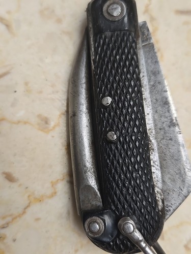 British Army “Jack” knife 1940’s Standard issue.Needham Hill Street Sheffield. - Bild 8 von 9