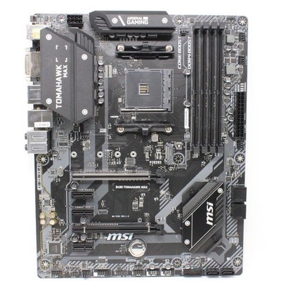 MSI B450 Tomahawk MAX MS-7C02 Ver.1.0 AMD B450 ATX Mainboard Sockel AM4 (#4132)