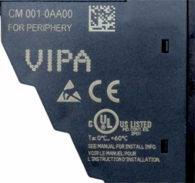 VIPA SM 021-1BF00 E:03 Digital Input + VIPA CM 001-0AA00 E:02 -used/attn-