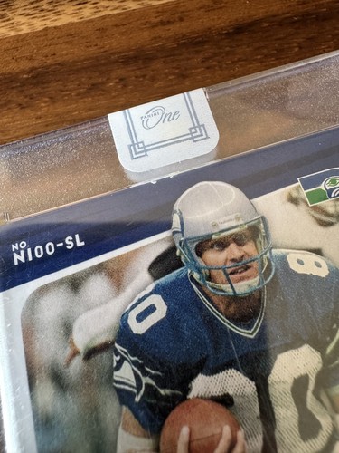 Steve Largent 2020 Panini One NFL 100 On Card Signatures #N100-SL - Bild 3 von 3