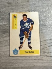 1958-59 Parkhurst Hockey #42 Tim Horton Toronto