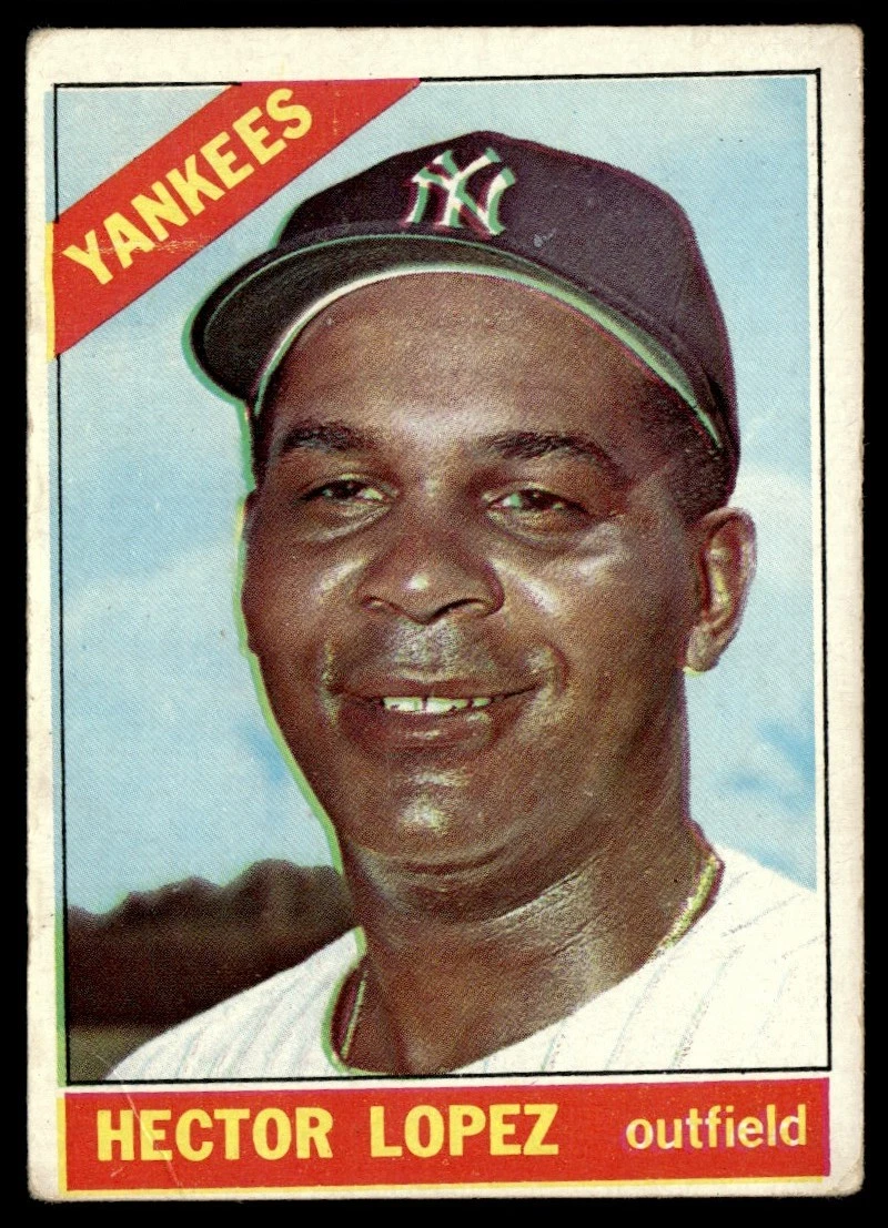 1966 Topps Hector Lopez New York Yankees #177