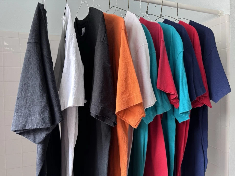 Lote de camisetas en blanco XL XXL vintage de los 80’s 90’s Y2K de una sola puntada hecha en EE. UU. Foto 3 de 4