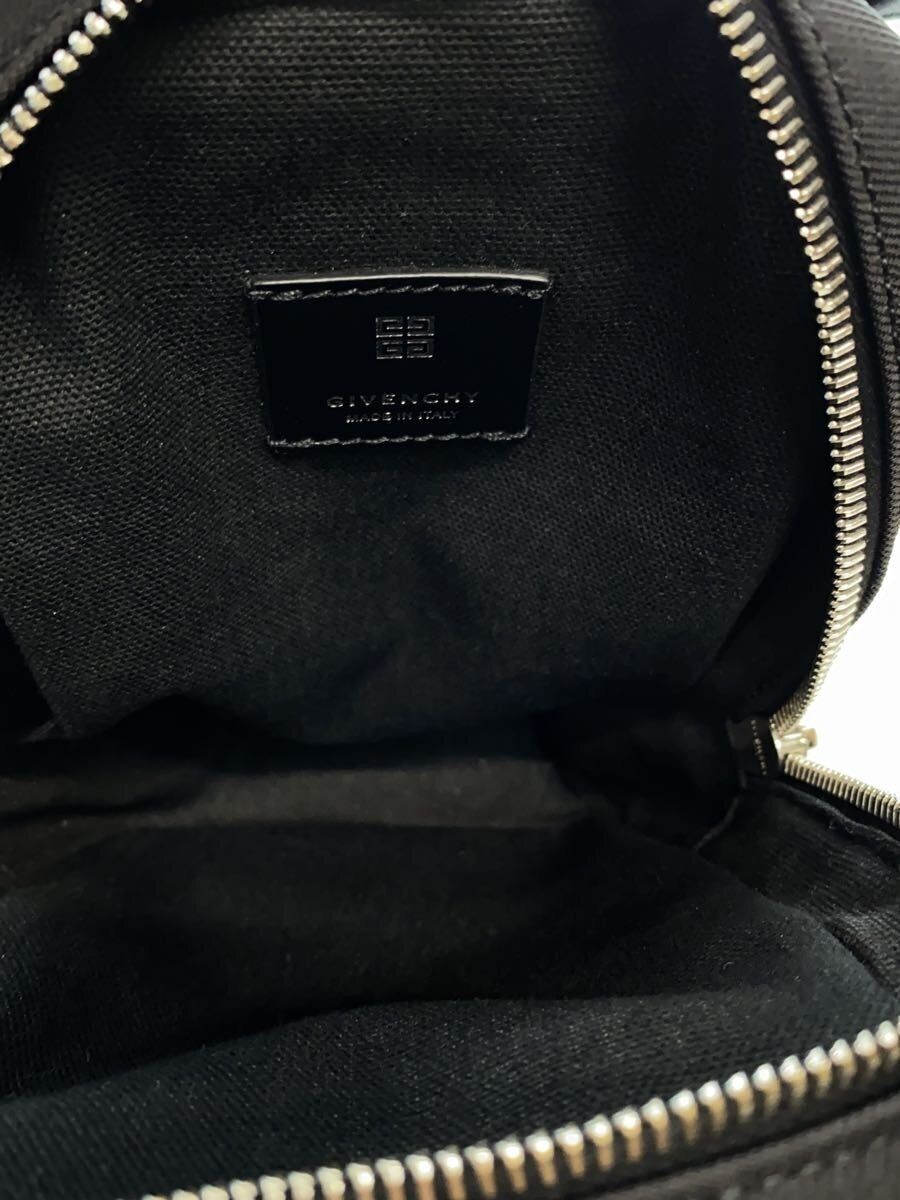 GIVENCHY Shoulder Bag Polyester BLK BKU04XK1ZL 001 Black Used thumbnail 6