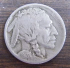 1913-D Type 1 Buffalo Nickel grades VF Very Fine