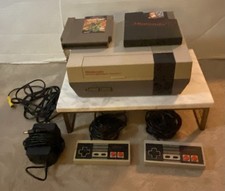 1985 Original Nintendo NES Nintendo System Console Authentic Tested Bundle