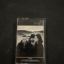 U2 The Joshua Tree Cassette Tape 1987 Island Records Tested RCA