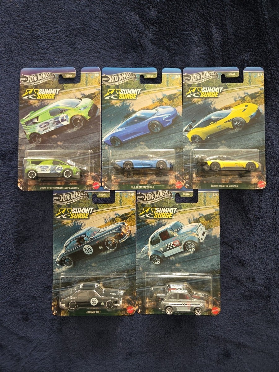 2026 Hot Wheels Silver Series Summit Surge 1:64 Complete Set of 6