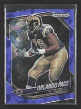 2026 Panini Prizm Black Orlando Pace #141 Blue Ice 124/125