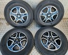 16FIAT DUCATORELAY BOXER SET OF ALLOY WHEELS 225 75 16CP CONTINENTAL TYRES