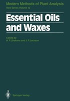Essential Oils And Waxes Hans F. Linskens