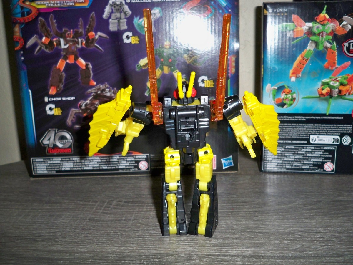 Transformers Legacy DELUXE Insecticons RANSACK CHOP SHOP BARRAGE
