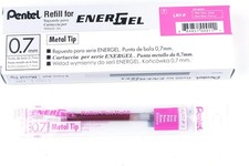 12 Pack Pink 07mm Pentel EnerGel Refill Ink LR7 P