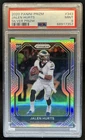 2020 Panini Prizm Jalen Hurts RC Silver Rookie #343 Eagles PSA 9