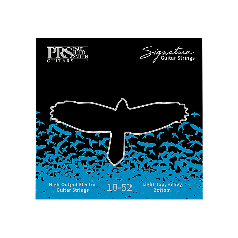Струны для электрогитары серии PRS Signature легкие верхниетяжелые нижние 010-052 2690₽
