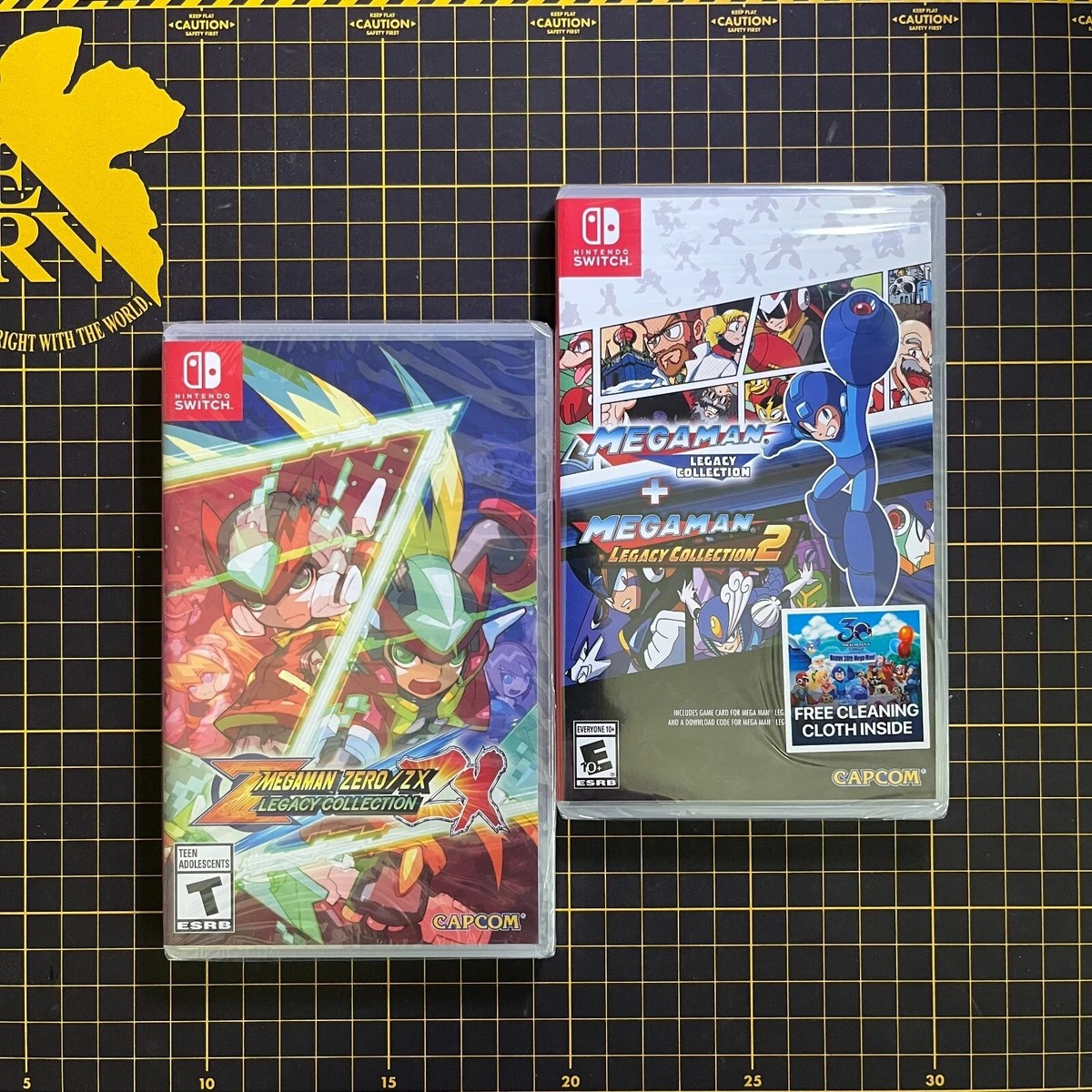 Lot 2 Megaman & Megaman Zero/ ZX Legacy Collection 1 2 Nintendo