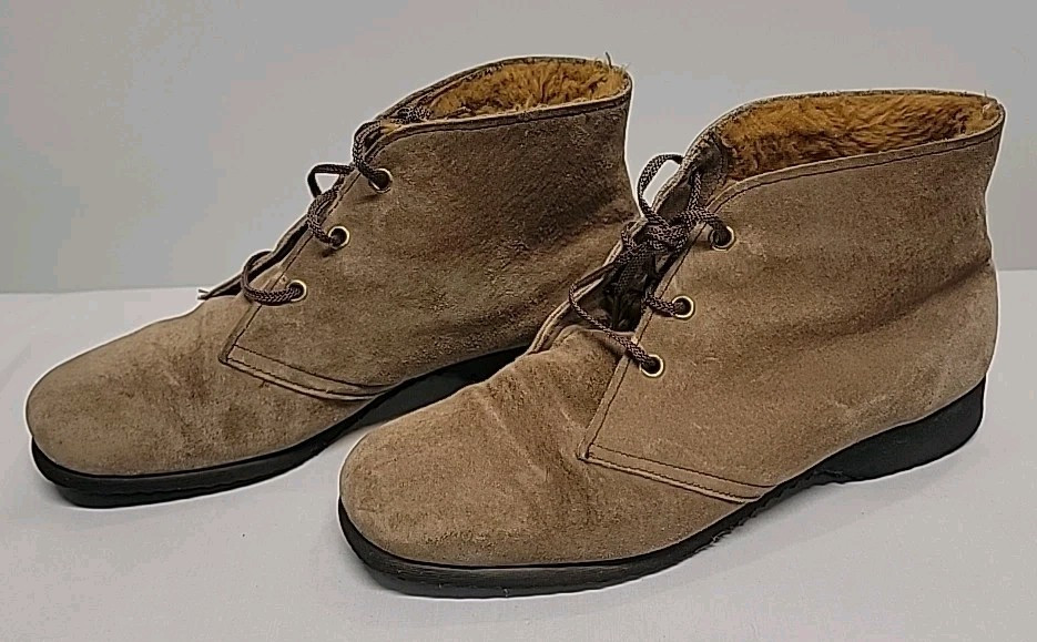 Hush Puppies Brown Chukka Boots Suede Ankle-High Amazon.com | Hush Puppies Women main image 4