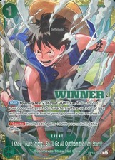 Monkey.D.Luffy [Winner] P-007 Prices | One Piece Promo | One Piece