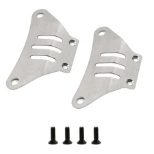 Front +Rear Chassis Armor Protector Plate For Tamiya TT-02 On-Road 1/10 RC Car S