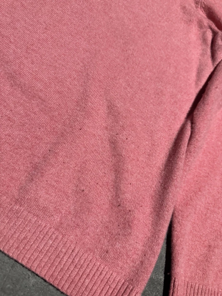 Vitnage LL Bean Pink Cashmere Crewneck Sweater Women’s XL Preppy Old Money - Image 2 of 4