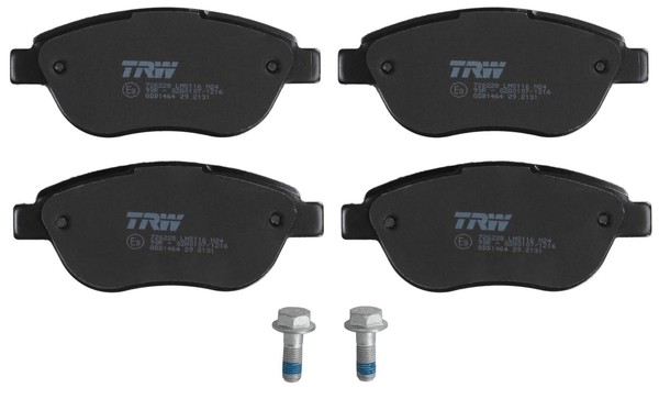 TRW BremsbelÄGe Bremsbelagsatz Vorne Peugeot 207 207/207+ 307 CitroËN C4 Xsara-image