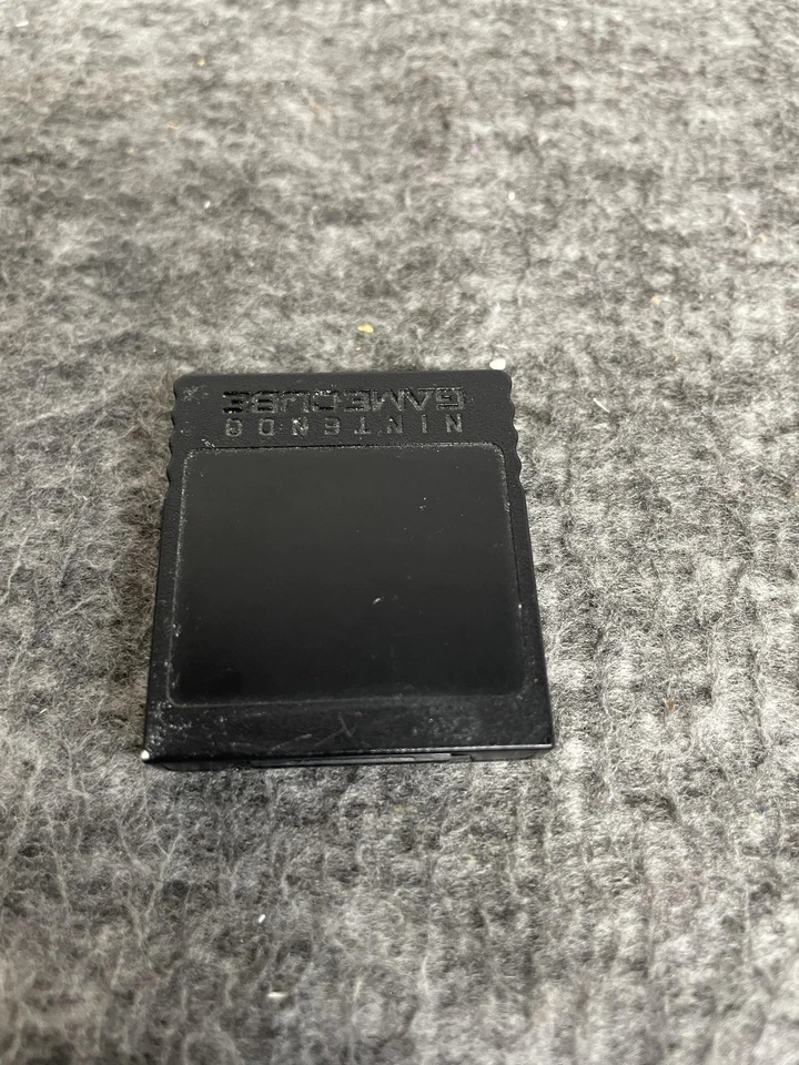Tarjeta de Memoria Nintendo GameCube 251 Oficial Negra DOL-014 Hecha en Japón Accesorio Foto 2 de 4