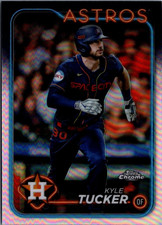 2024 Topps Chrome Refractors #112 Kyle Tucker Houston Astros