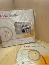 Kodak EasyShare C713 C813 Getting Started Guide 4 Languages  CD - New