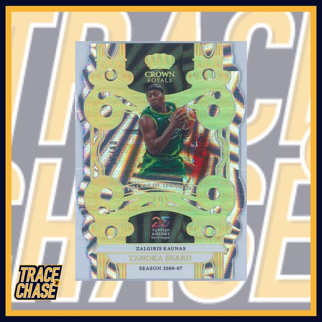 2024-25 Panini Crown Royale Euroleague BK Tanoka Beard POTG Gold 08/10 #10