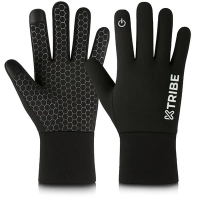 K TRIBE REDRUM Footbal Field player gloves Boys Junior Kids Waterproof Thermal Gripper